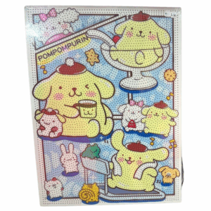 Pintura diamante de plastico de Pompompurin