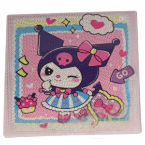 Pintura diamante de plastico de Kuromi