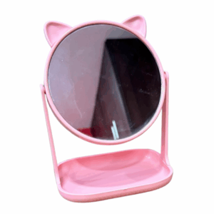 Espejo de gatito con base