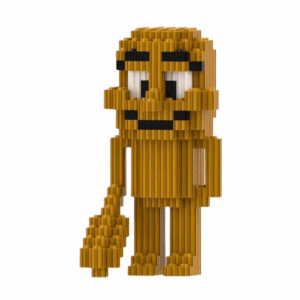 Personaje  de lego de Tung Tung Tung Sahur